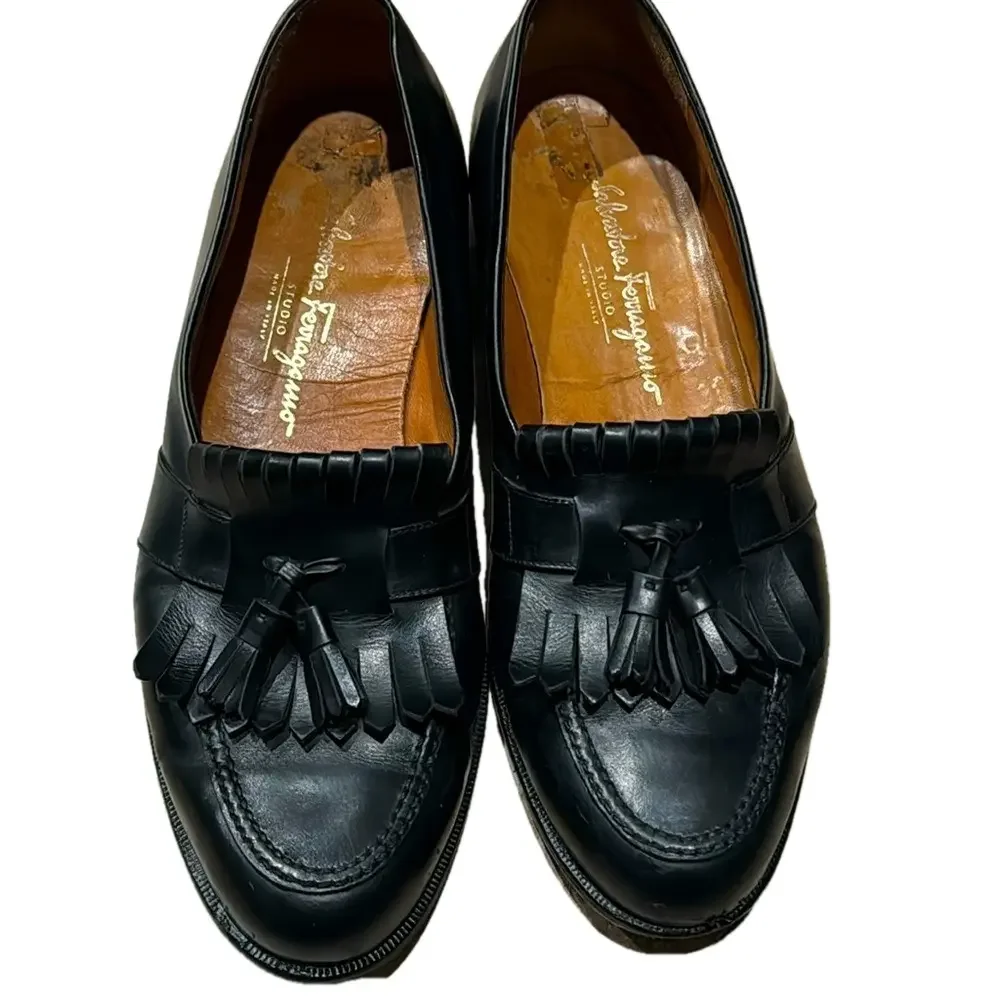 Salvatore Ferragamo | Shoes | Salvatore Ferragamo Black Mens Shoes |  Poshmark